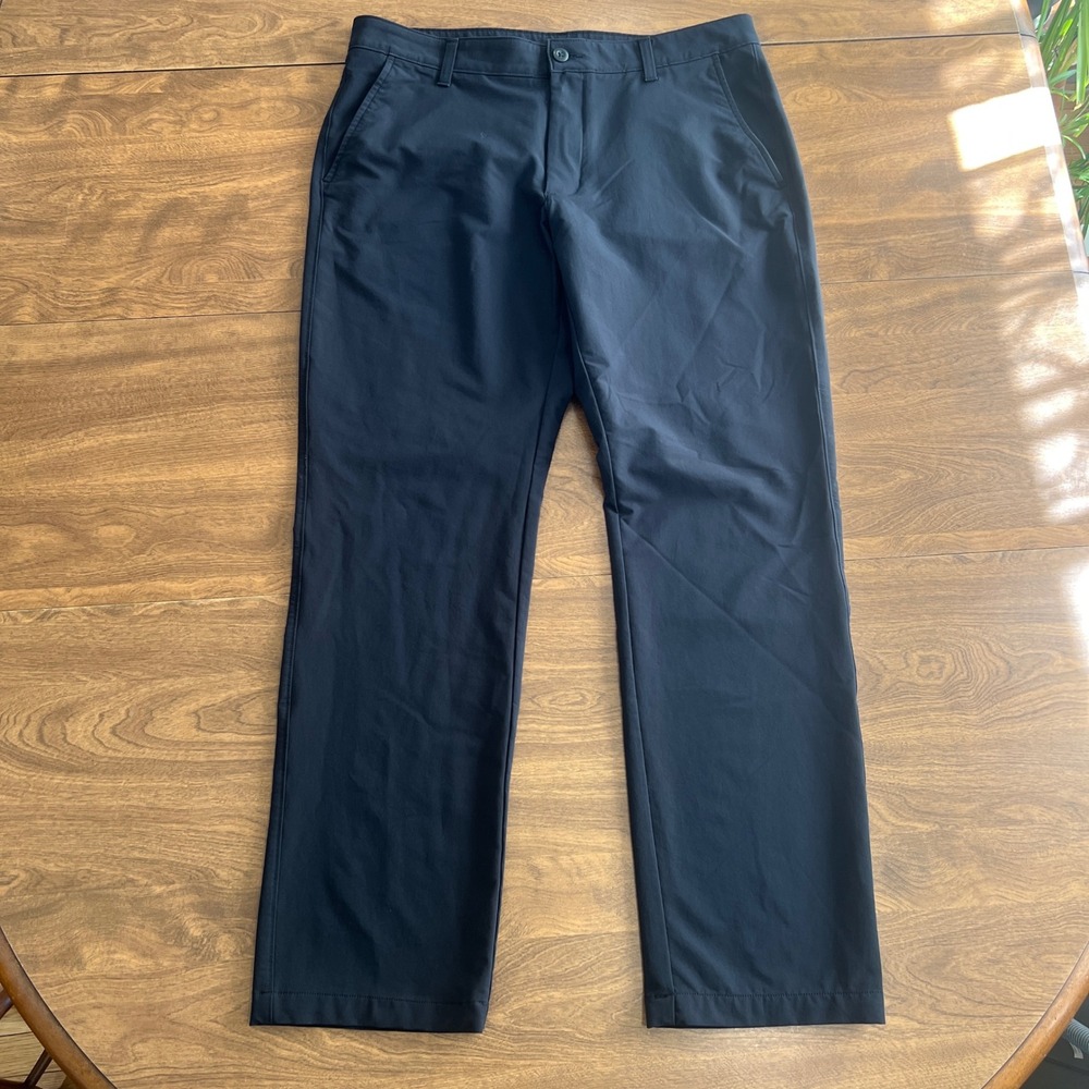 Under Armour Mens Showdown Golf Pants Black Size 36x32 Performance Stretch